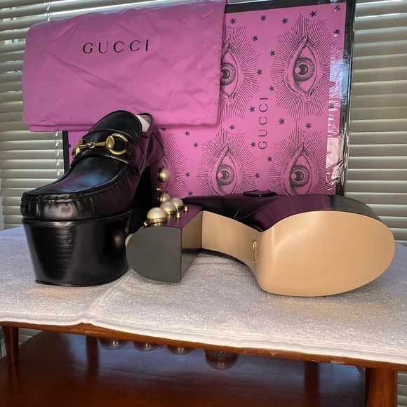 Gucci platform heels - Picture 3 of 4